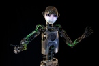 First developed in 2006 by Cornish company Engineered Arts, &quot;Robothespian&quot; stands five feet nine inches tall, with a full range of upper-body movement and startlingly human eyes