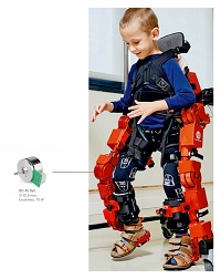 An exoskeleton that fits a six-year old perfectly may be much too small by the time the child turns seven